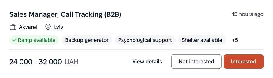 Job card, Suggestion state