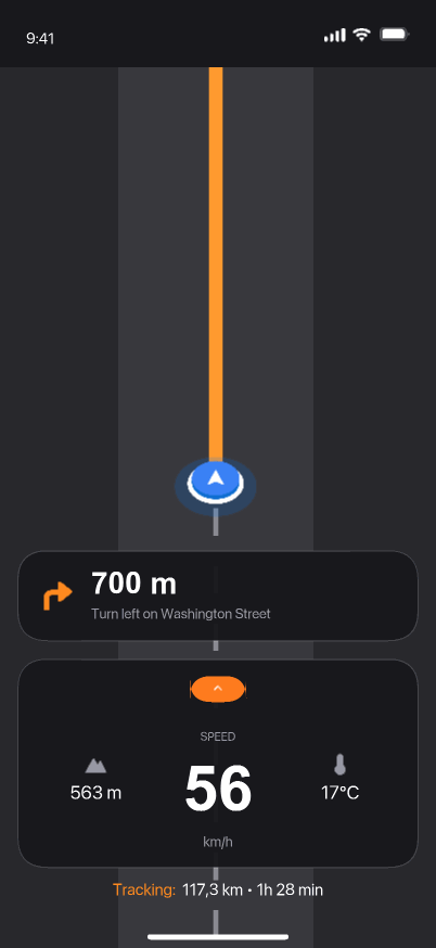 Auto-zoom map demo